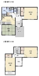 上依知貸家の物件間取画像